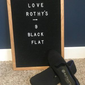 Black Rothy's Flats